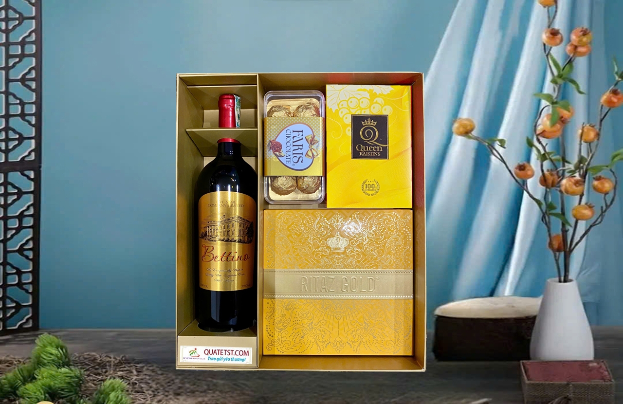 Hộp quà tết stkm 2608