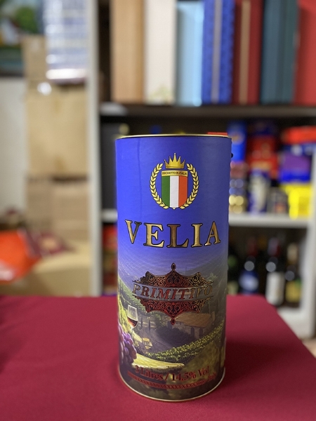 Rượu vang ống Velia 3 lít
