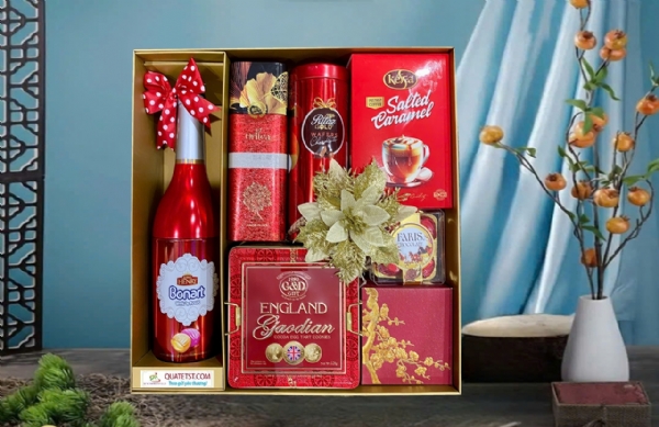 Hộp quà tết ST 2616