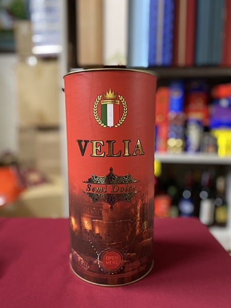 Rượu vang ống ngọt Velia 3 lít