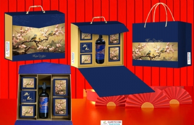 Hộp quà tết tặng đối tác STKM 25-01