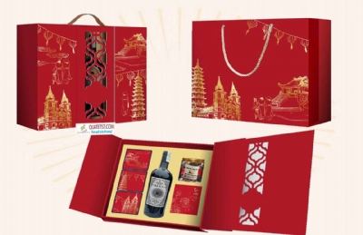 Hộp quà tết cao cấp STKM 2601