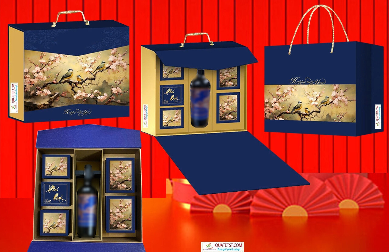 Hộp quà tết tặng đối tác STKM 25-01